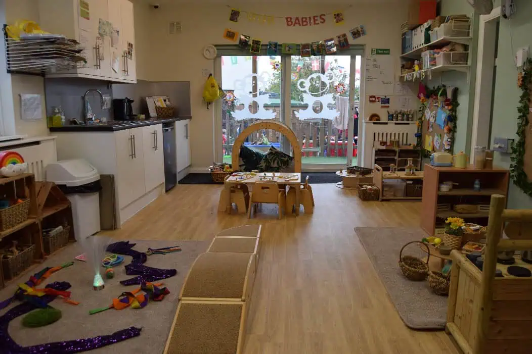 Baby room at Monkey Puzzle Eltham