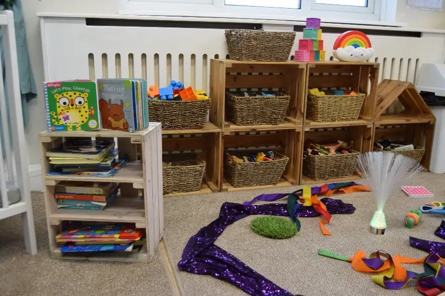 Baby room learning and play resources